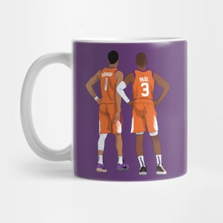 Devin Booker & Chris Paul Phoenix Basketball Mug